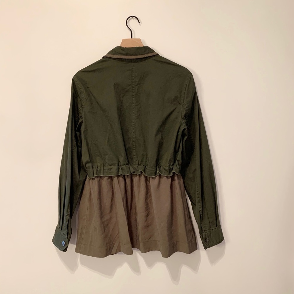 Jane Plus One Army Button Down Jacket - image 2